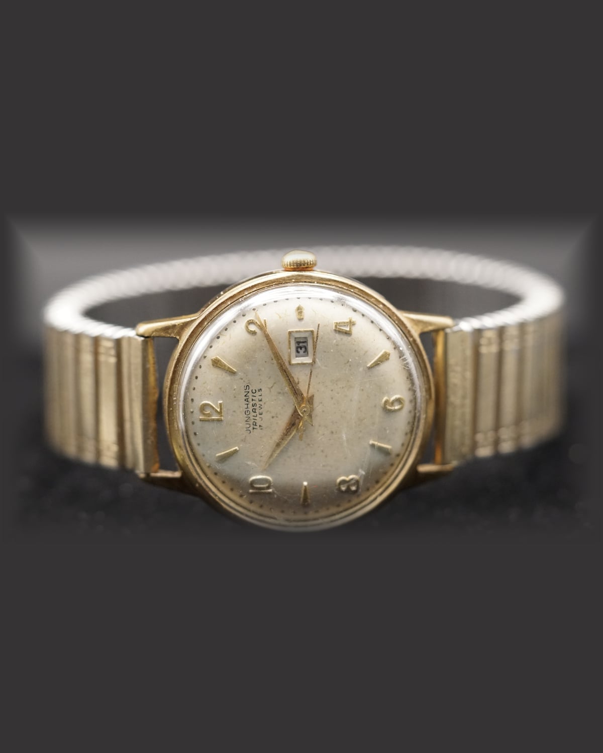 Junghans Trilastic, 1950s: front