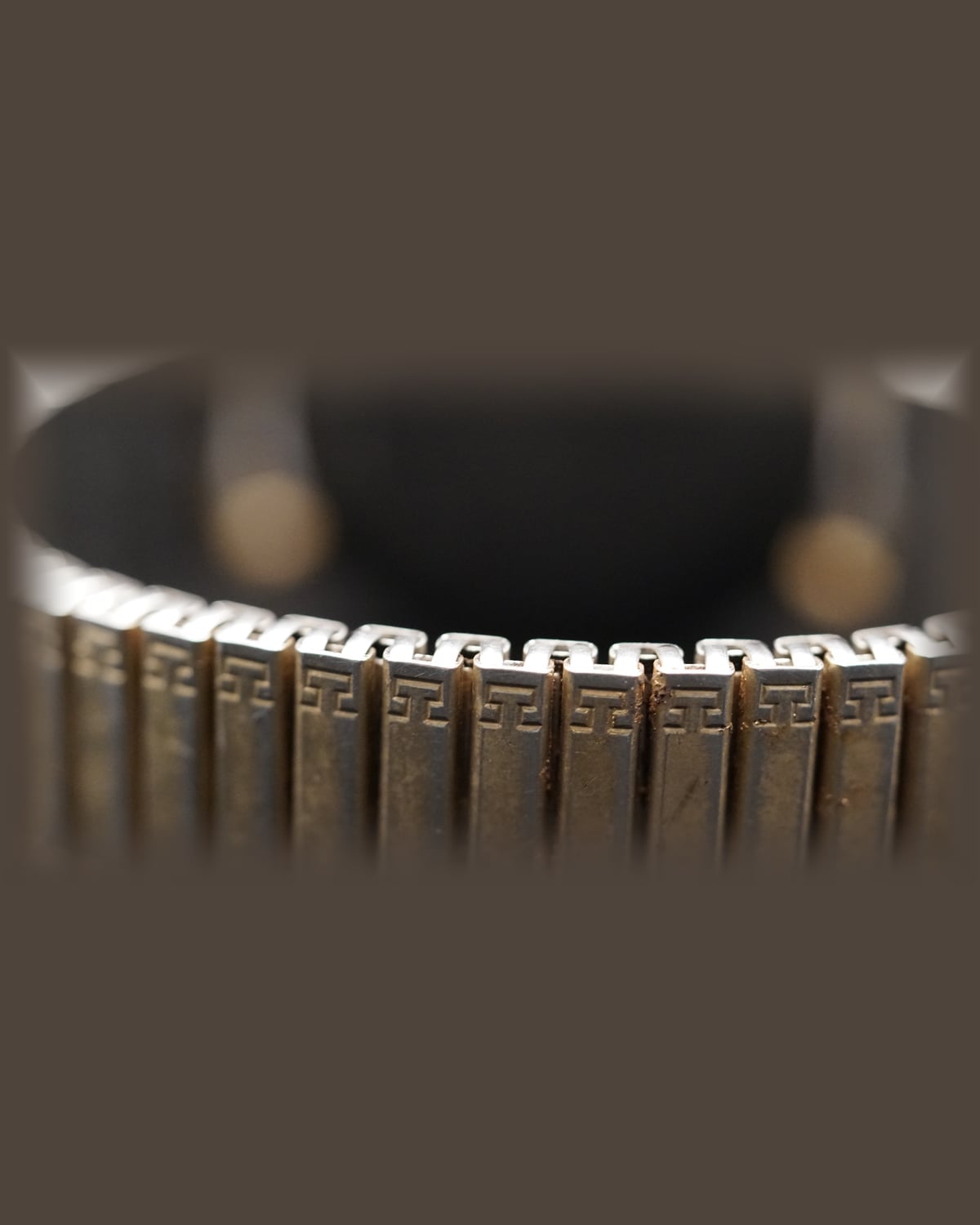 Junghans Trilastic, 1950s: detail