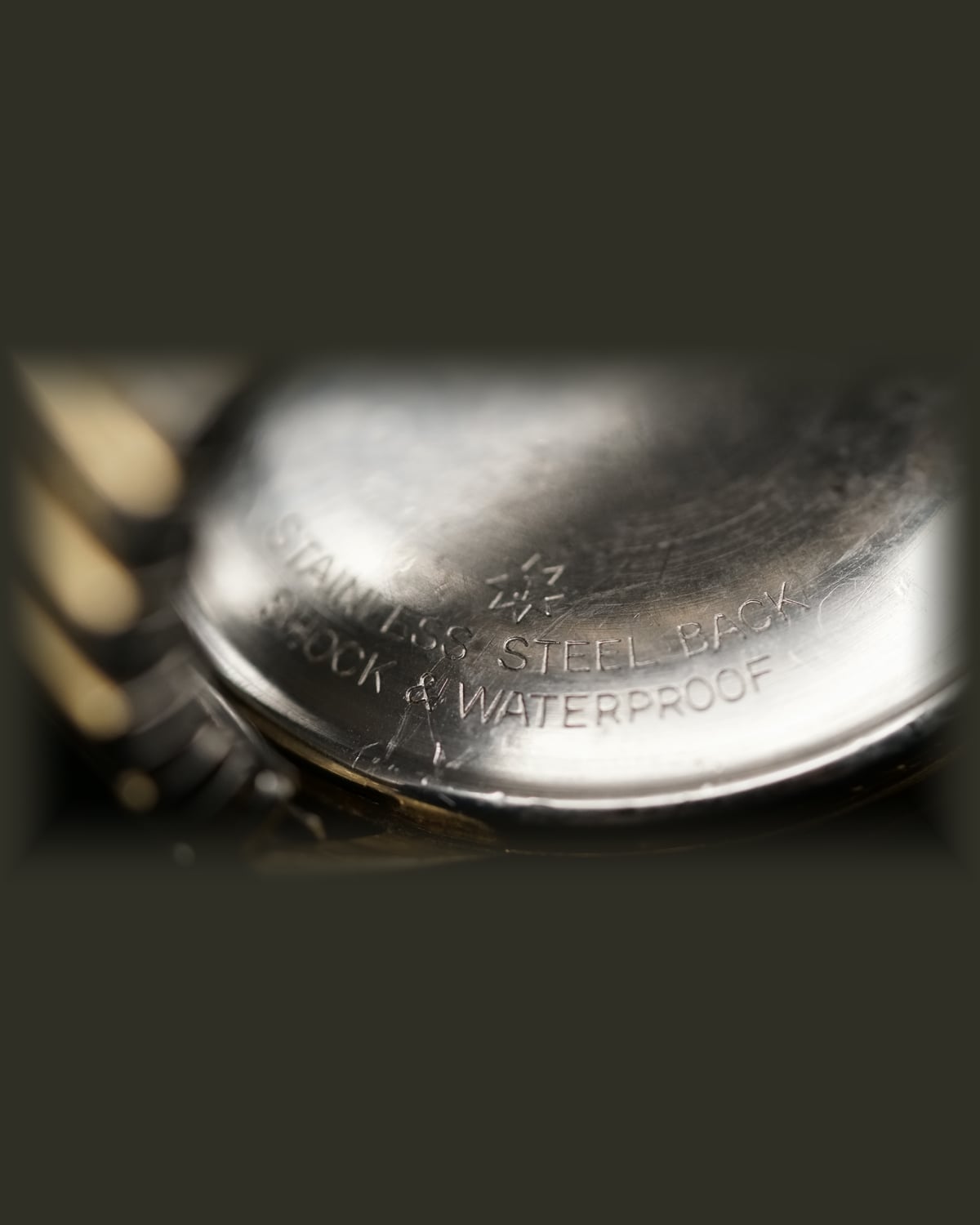 Junghans Trilastic, 1950s: detail