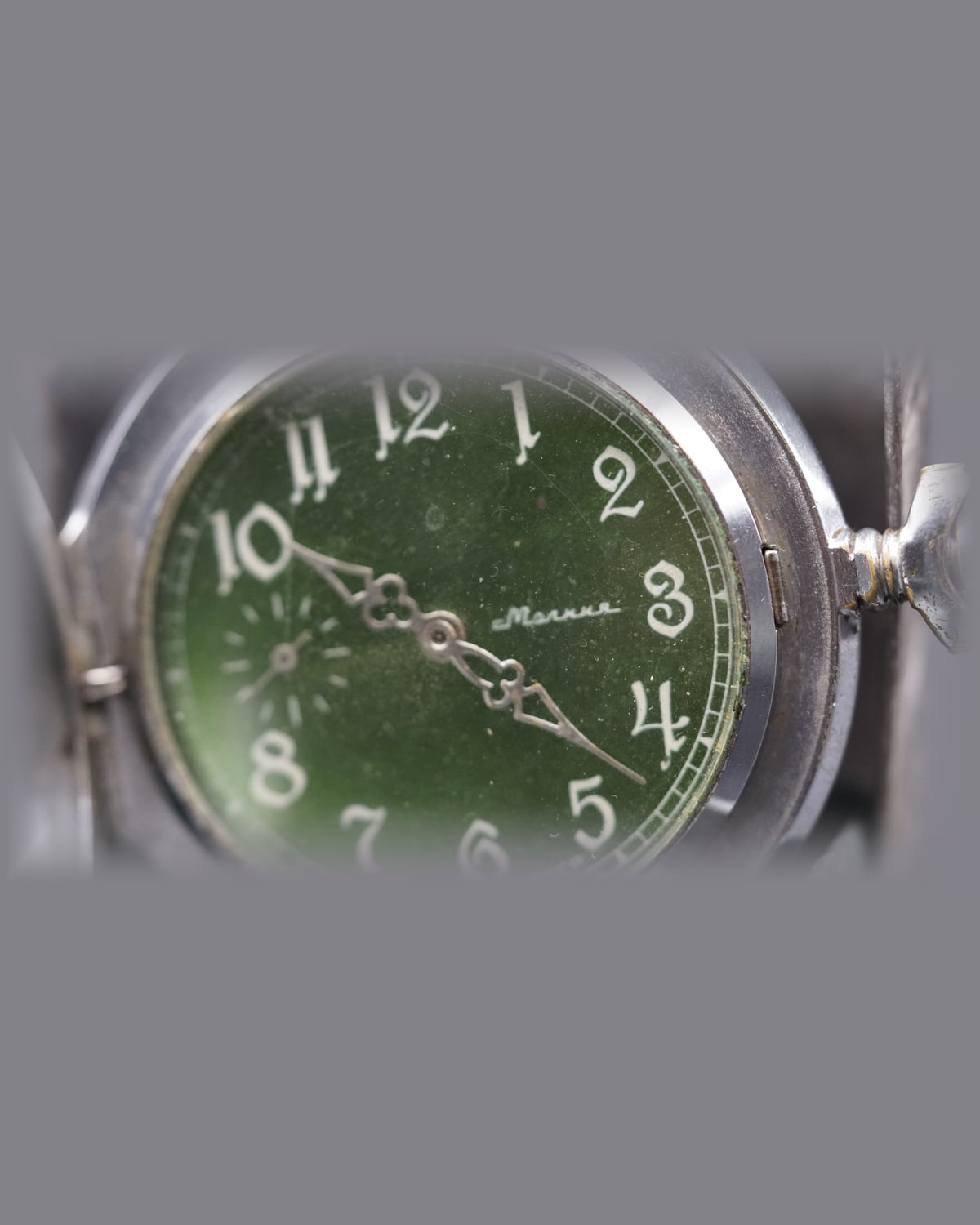 Molnija Hunter Case 3602, 1970s: detail