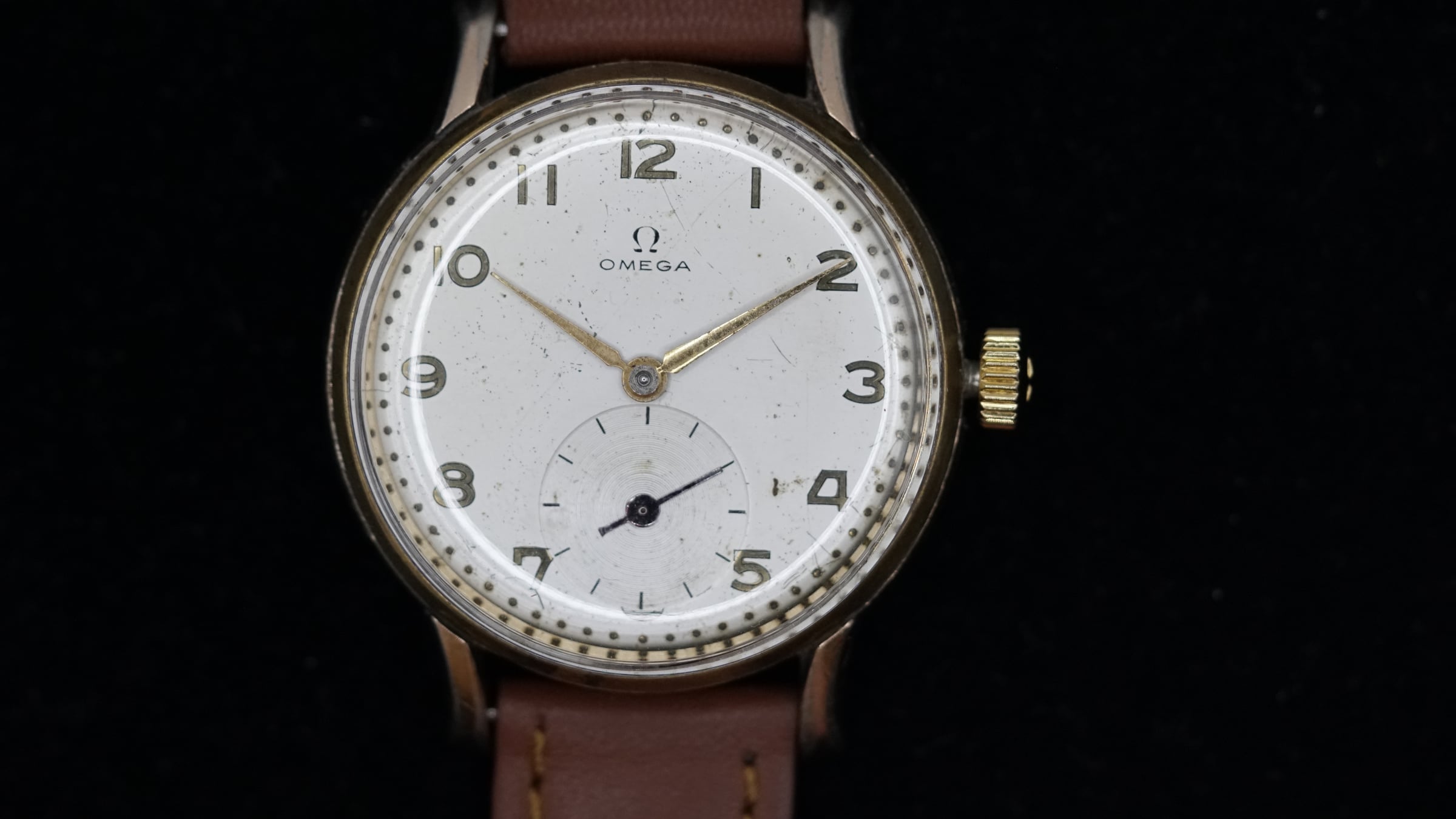 Omega Jumbo BK 2809, 1940s: front