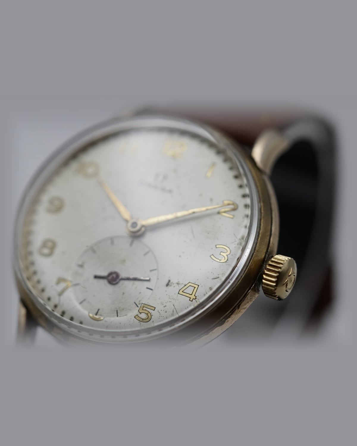 Omega Jumbo BK 2809, 1940s: detail