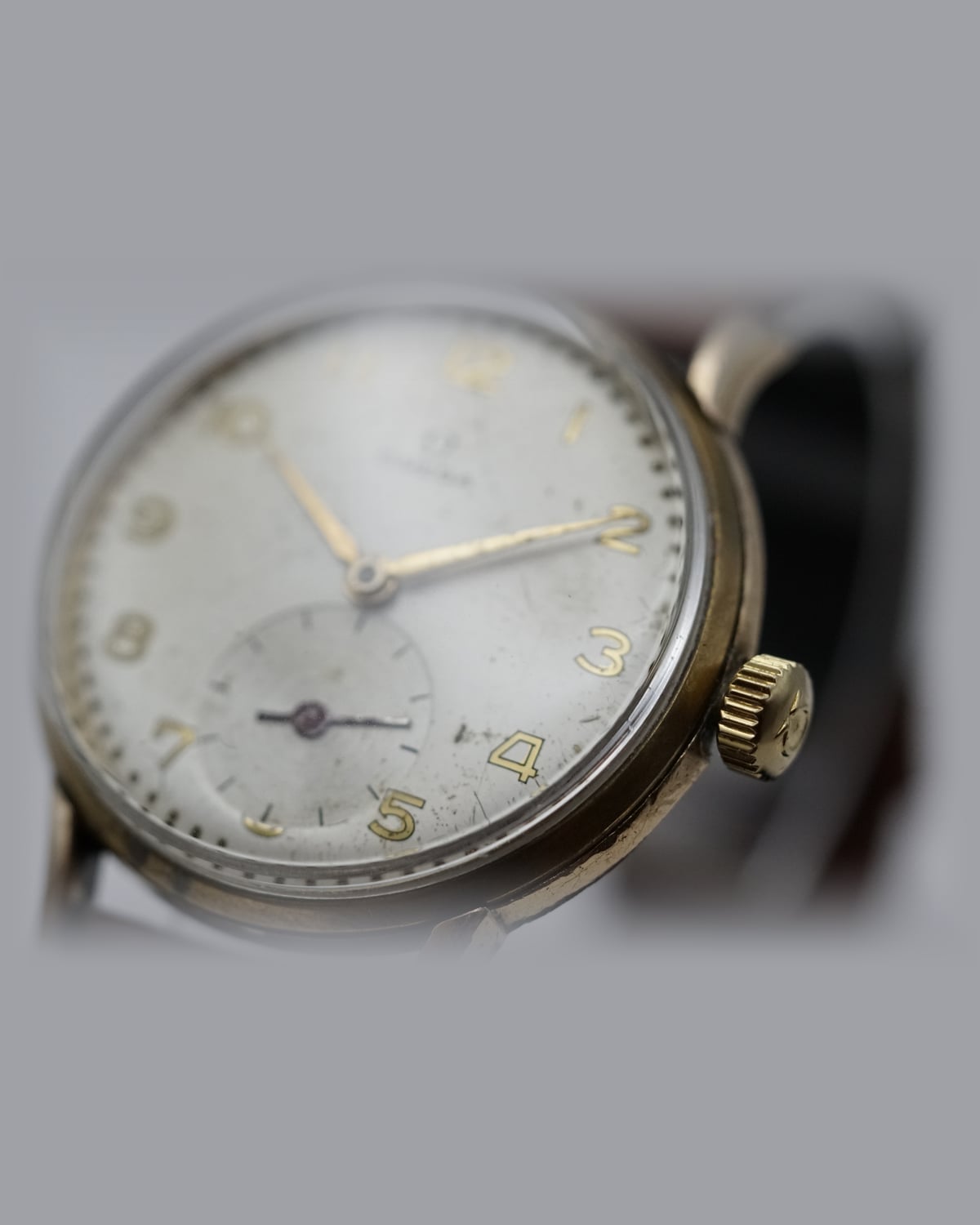 Omega Jumbo BK 2809, 1940s: detail