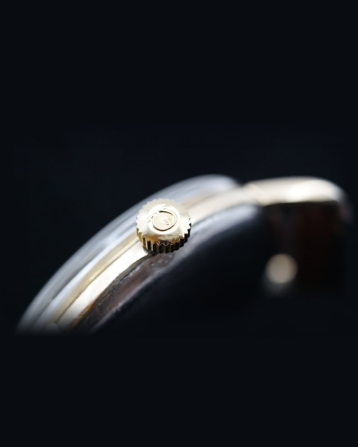 Omega Jumbo BK 2809, 1940s: detail