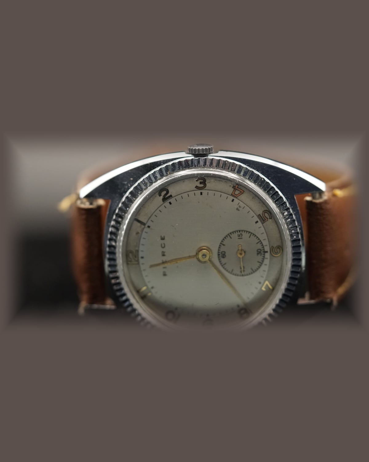 Pierce Dress Watch, 1940s: detail