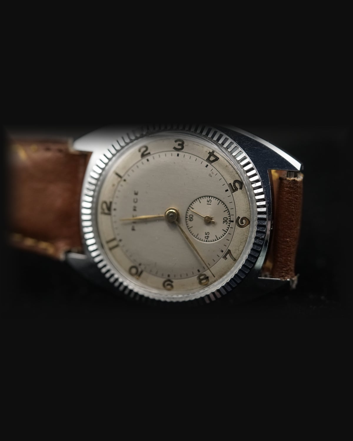 Pierce Dress Watch, 1940s: detail