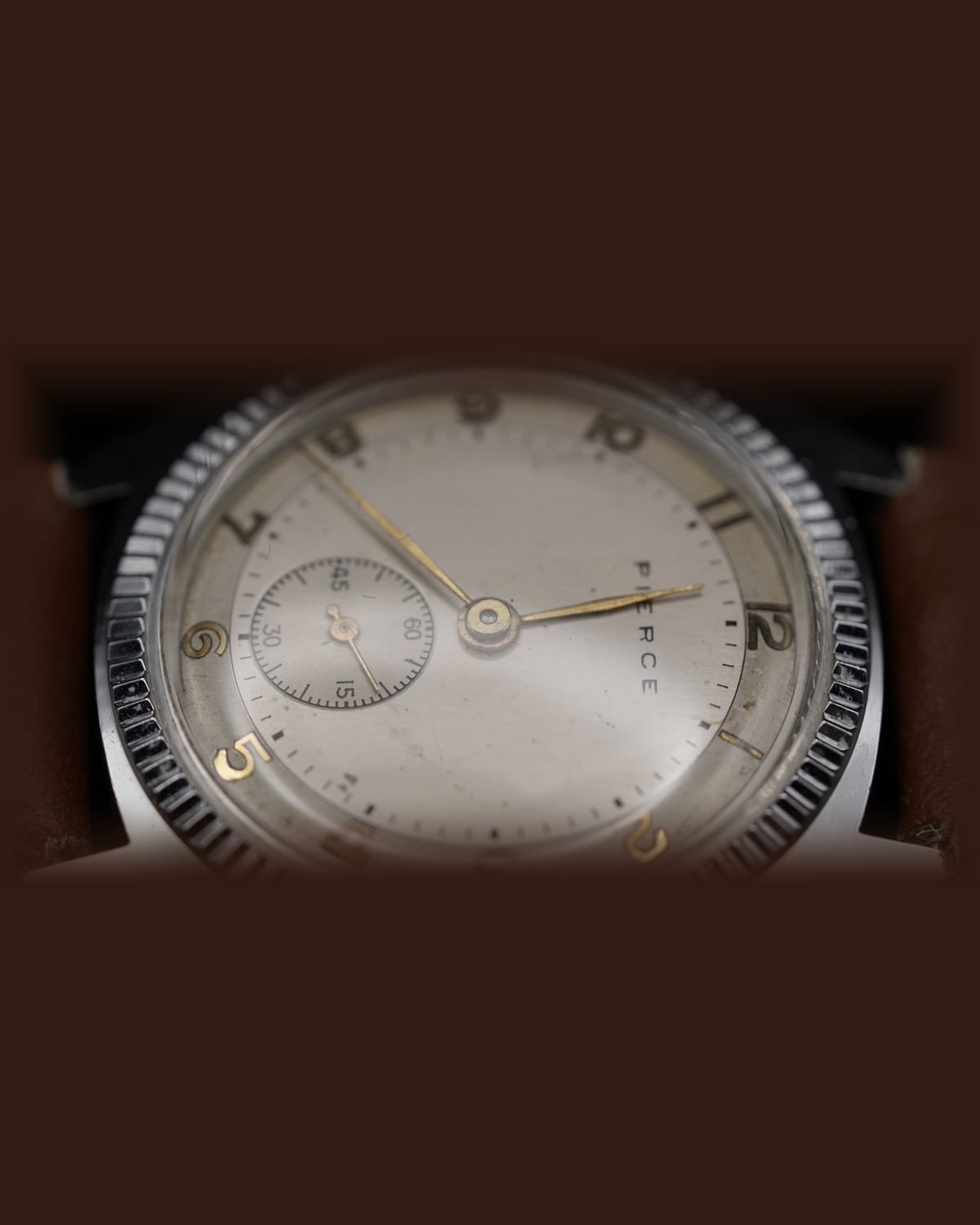 Pierce Dress Watch, 1940s: detail