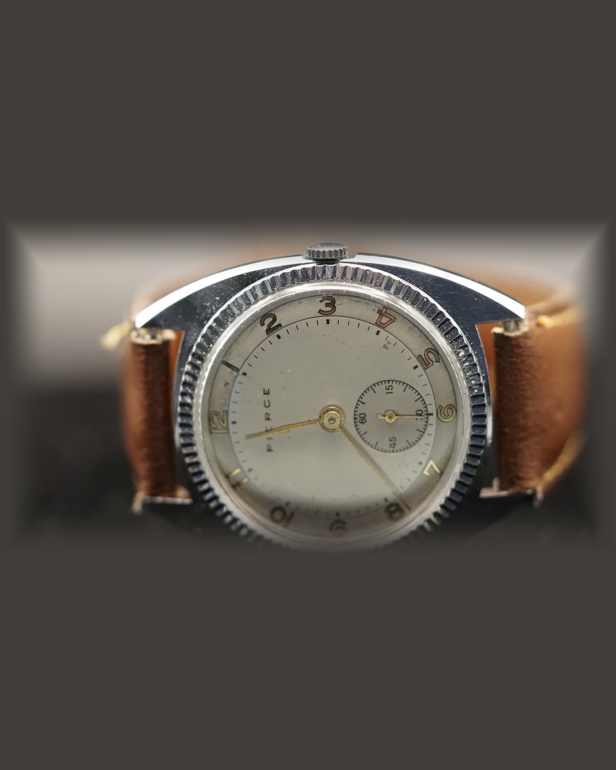 Pierce Dress Watch, 1940s: detail