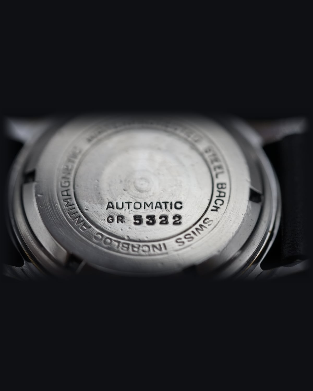 Rado Automatic, 1950s: detail