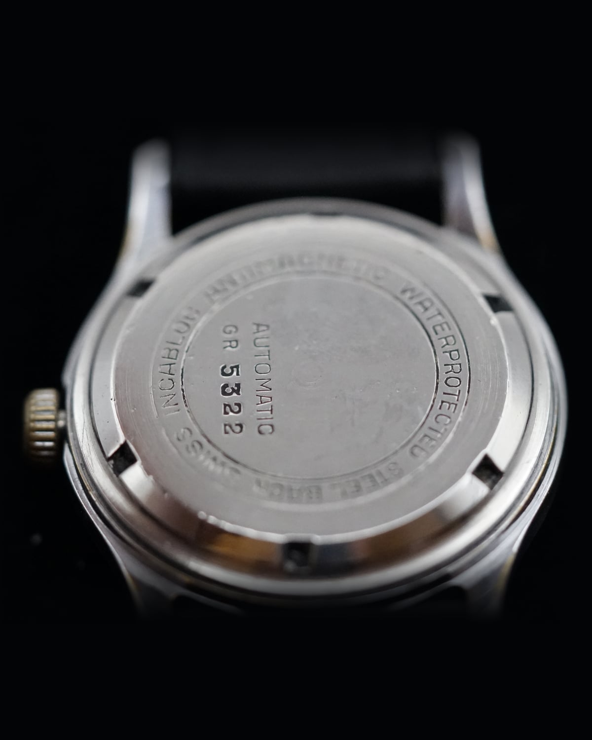 Rado Automatic, 1950s: detail