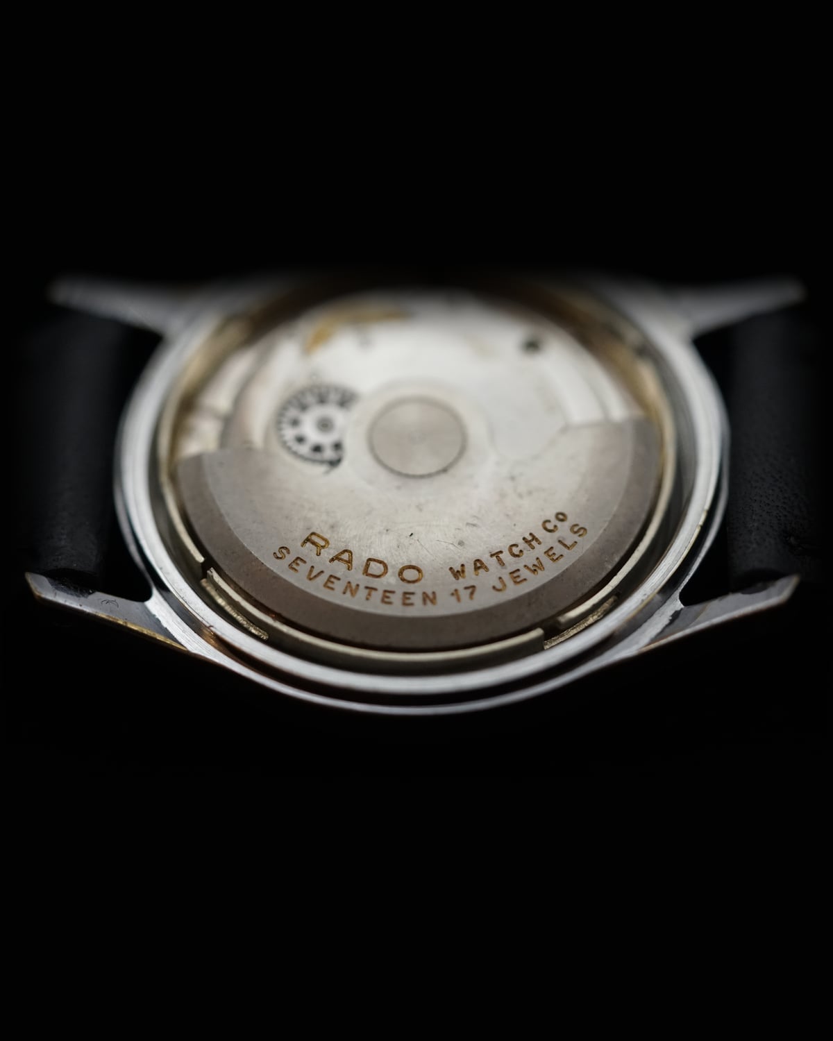 Rado Automatic, 1950s: detail