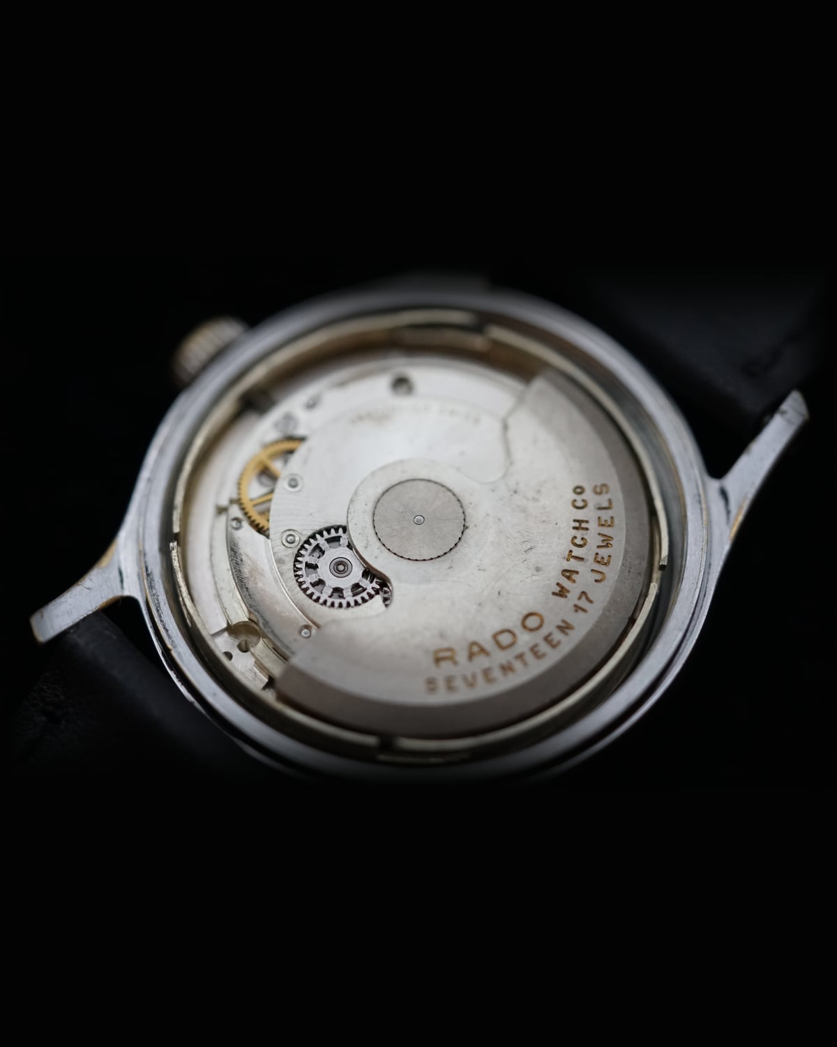 Rado Automatic, 1950s: detail