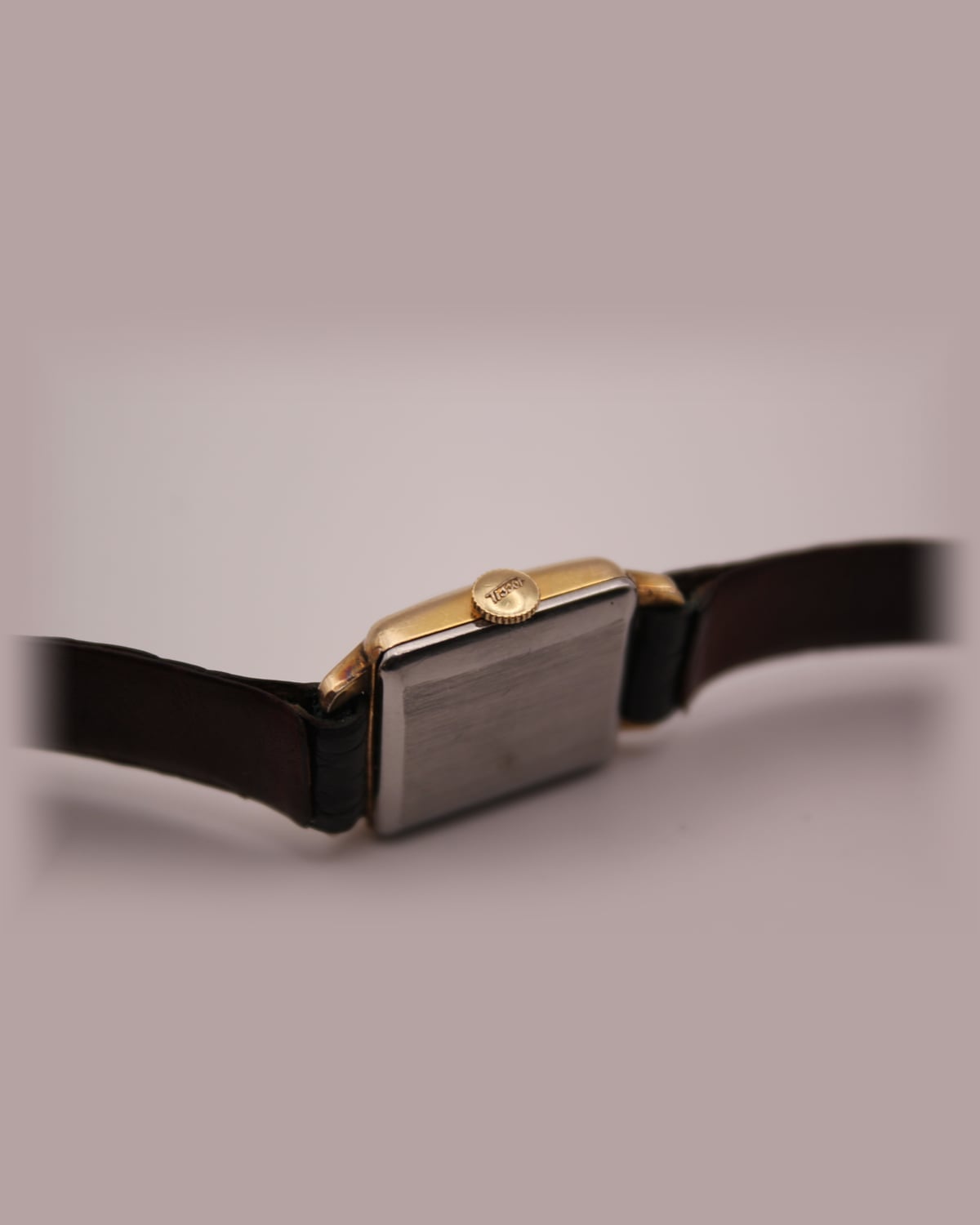 Tissot Square Dress Watch, 1950s: detail