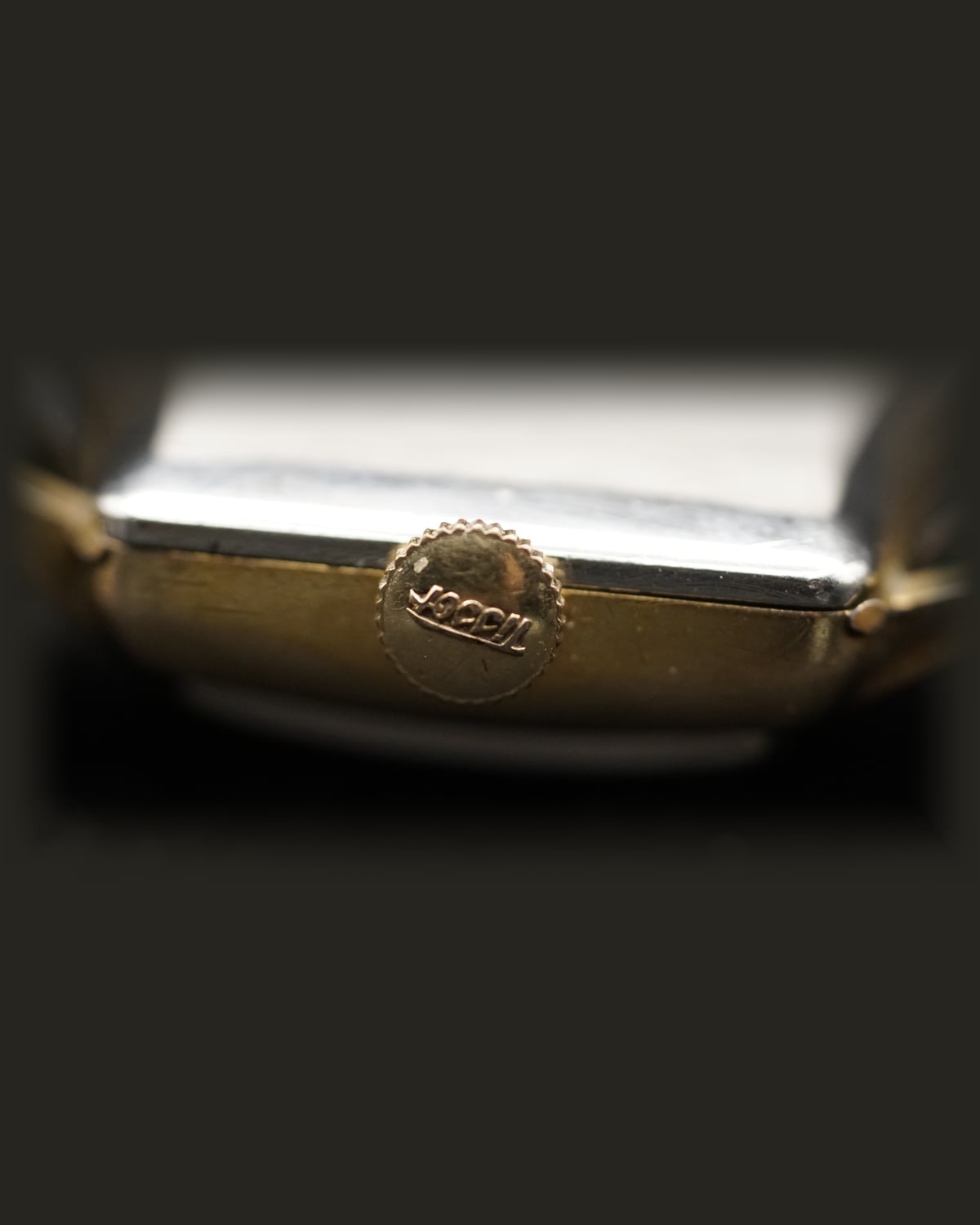 Tissot Square Dress Watch, 1950s: detail