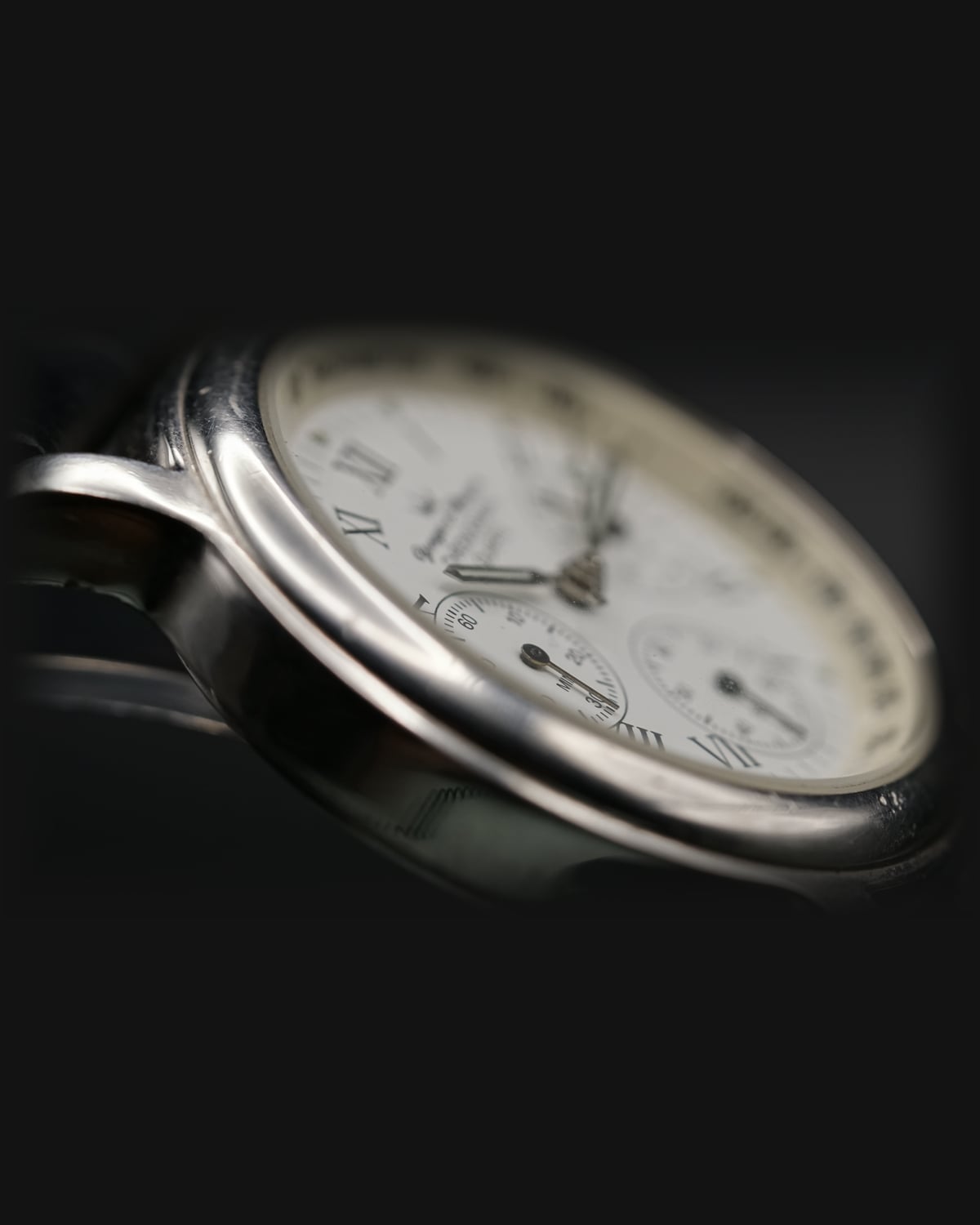Yonger & Bresson Chronograph, 1990s: detail